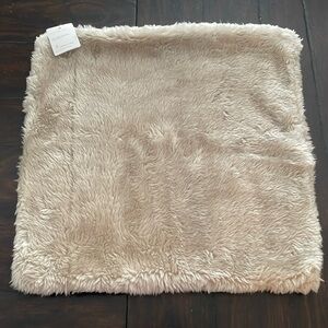 Pottery Barn Faux Fur Pillow Cover, NWOT